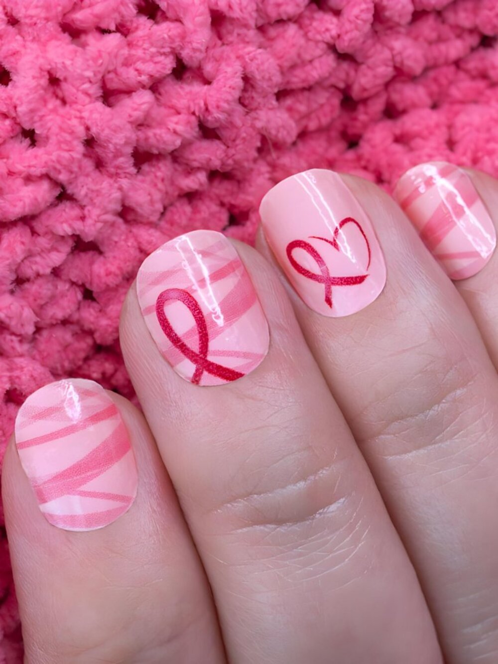 Choose Hope -‎ Color Street Nail Polish Strips NWT Retired Awareness Set